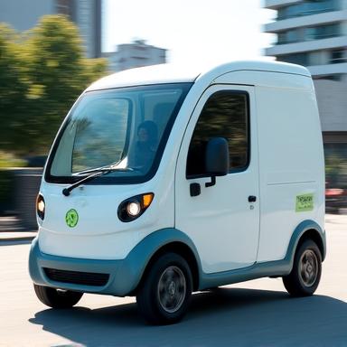 Vehículos eléctricos para reparto sostenible